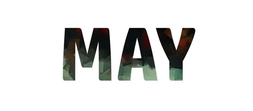 MAY Stock Illustration