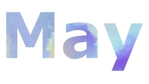 May Stock Illustration