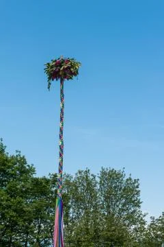 May pole Stock-Fotos