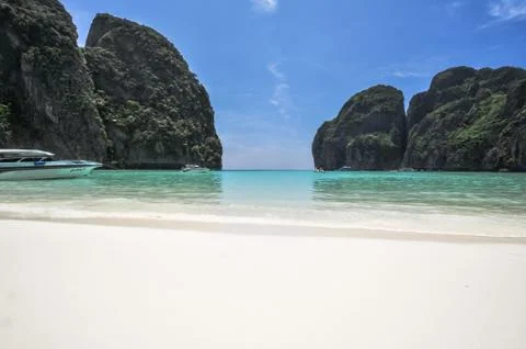 Maya bay phi phi leh island thailand  thailand Foto stock