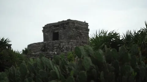 Maya ruins tulum Stock Footage 62873566