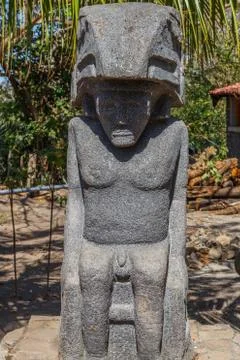 Maya sculpture Stock Photos