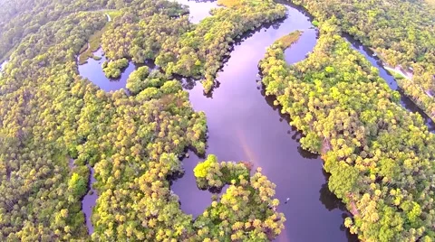 Mayakka River Aerials 스톡 동영상 51022699