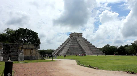 Mayan civilization in Mexico Stock Footage 32154659