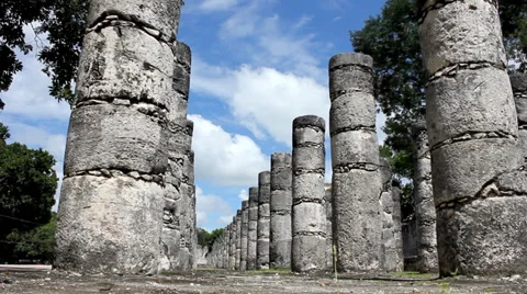 Mayan civilization in Mexico Stock Footage 32155744