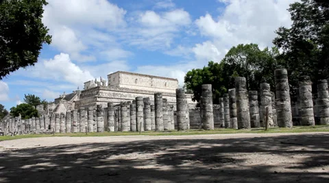 Mayan civilization in Mexico Stock Footage 32158225