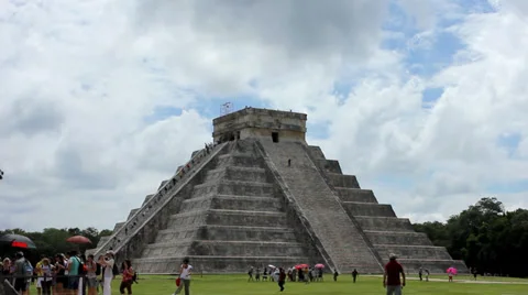Mayan civilization in Mexico Stock Footage 32218769