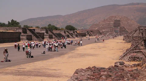 The Mayan civilization in Mexico. Stock-Footage 34331797