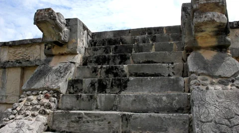 Mayan civilization in Mexico Stock Footage 35091857