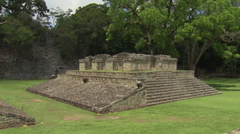Mayan Copan Ruins Video stock 51857796