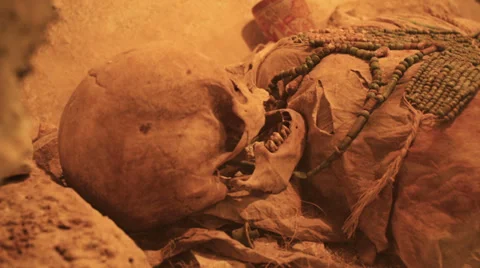Mayan mummy Stock Footage 37946154