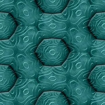 Mayan ornaments seamless hires generated texture Stock Illustration