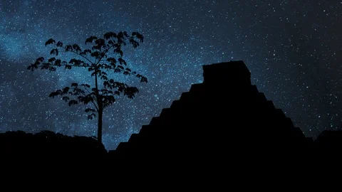 Mayan Pyramid El Castillo or Kukulcan Stock Video Pond5