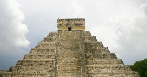 Mayan Pyramids of Chichen Itza Stock Footage 95448484
