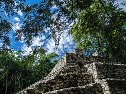 Mayan ruins Stock Photos