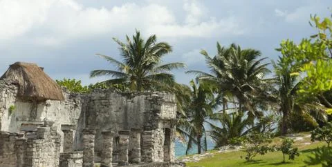 Mayan Ruins. Stock Photos