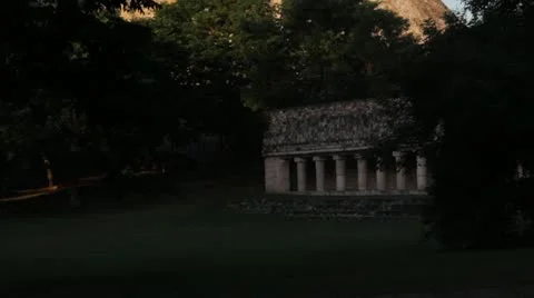 Mayan ruins of Uxmal Stock Footage 11068115