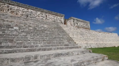 Mayan ruins uxmal Stock Footage 62871287