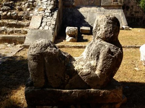 Mayan Statue Stock Photos