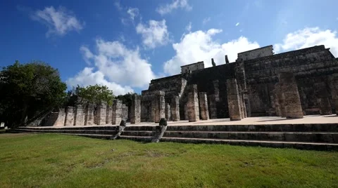 Mayan temple chichen itza 動画素材 62871938