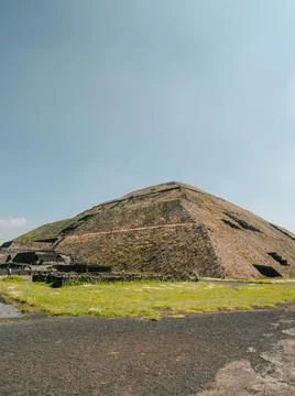 Mayan Temple in Mexico Stock Photos