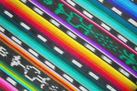 Mayan traditional textile pattern Stock Photos