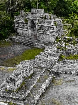 Mayanruin1 Stock Photos