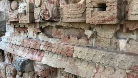 Mayastonedetailglyphs5 스톡 동영상 194081295