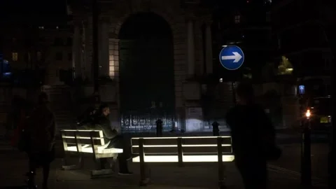 Mayfair Luminus Bench Video stock 149925710