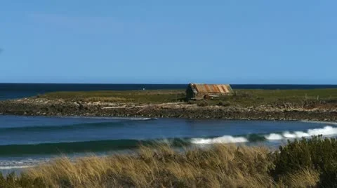 Mayfield beach Stock Footage 12360292