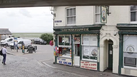 The mayflower cafe Stock Footage 344423510