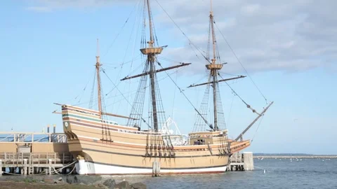 Mayflower Stock Footage 73745757