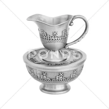 Mayim achronim final water washing cup Stock Photos