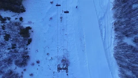 Mayler winter resort 7 Stock Footage 337737828