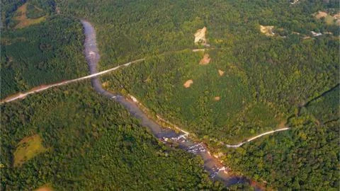 Mayo River Rapids Stock Photos