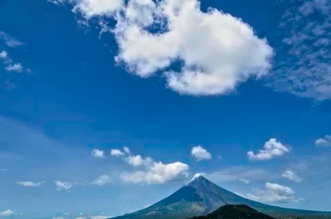 Mayon volcano Stock-Fotos