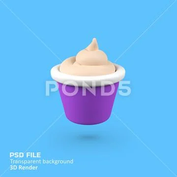 Mayonnaise Sauce isolated 3d render icon illustration PSD 템플릿