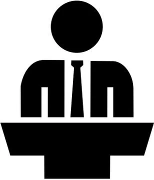 Mayor icon Stock Illustration