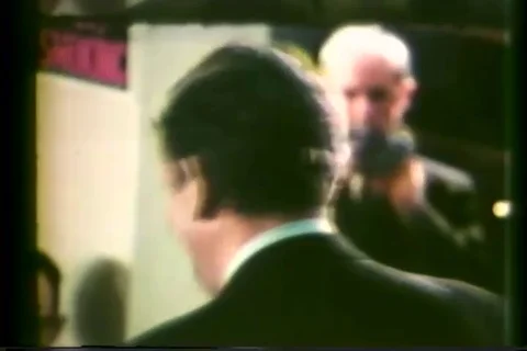 Mayor John Lindsay speaks at Responsive Center Program event - 1968 Stock Footage 108652787