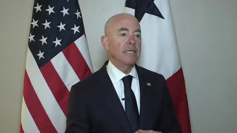 Mayorkas says migration is a challenge for the U.S. and the entire continent, Pa Stock Footage 204122357