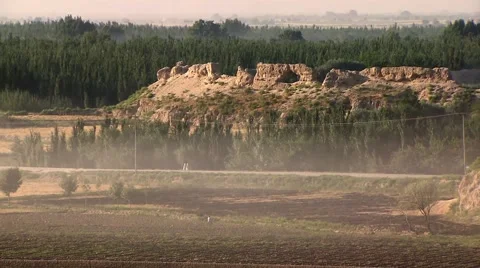 Mazar-e Sharif, ruins of ancient Balkh, Afghanistan.mp4 Video stock 61427461