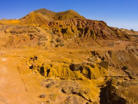 Mazarron mines Stock Photos