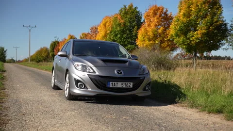 Mazda 3 MPS_2 Video stock 222530945