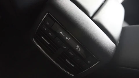 Mazda CX-9 car interior footage Stock Footage 88595445