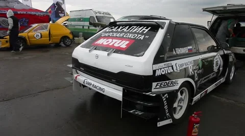 Mazda Family tuning Stock Footage 59108771