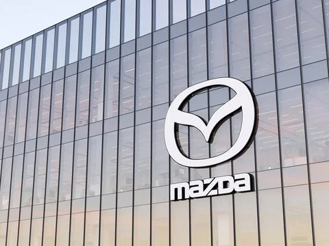 Mazda Ilustração Stock