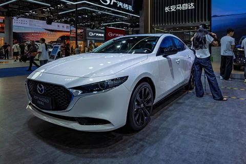 MAZDA Makes its Debut at the 23rd Changchun Auto Expo 스톡 사진