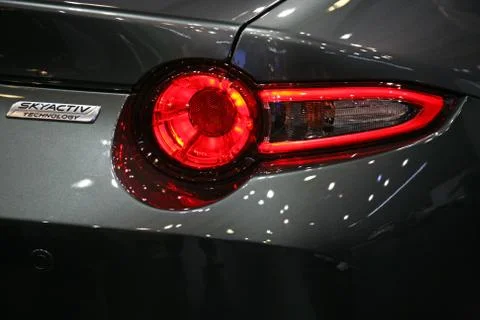 Mazda MX-5,back side Stock Photos