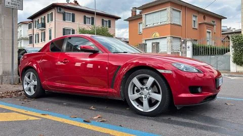 The Mazda RX-8 Foto stock