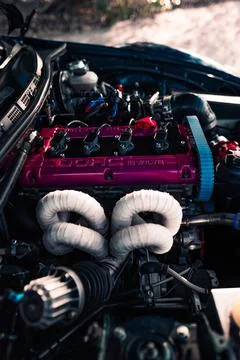 Mazda RX8 4G63 Stock Photos